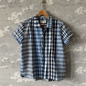 Alex Mill Short Sleeve Shirt in Madras